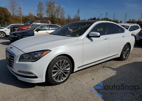 2017 Genesis G80 Base from USA, damaged, VIN KMHGN4JE0HU205092